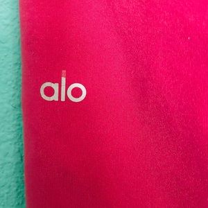 ALO Raspberry Sorbet Airbrush Leggings